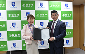 0406立地表明書の手交（テクノブレイブ）
