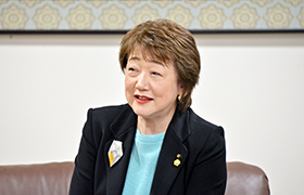 市長アップ