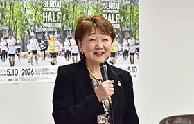 市長のアップ