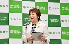 市長アップ