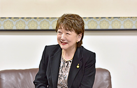 市長のアップ