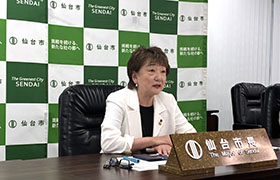 市長の様子