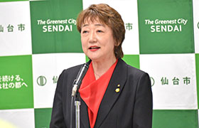 市長アップ