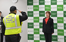 巡回員と市長