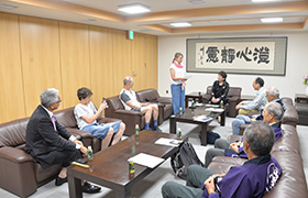 懇談の様子