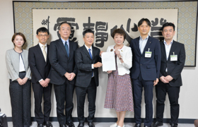 記念撮影
