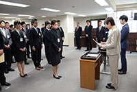 写真：職員派遣