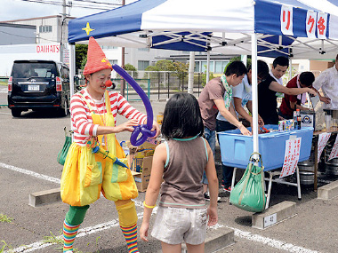 写真：7月に行われた夏祭り2