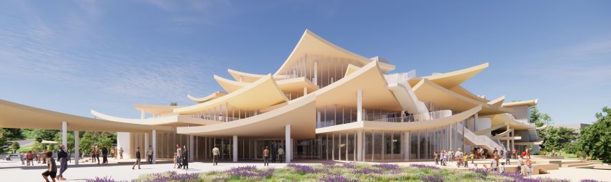 施設外観（中間案2）