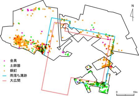 遺物の出土状況