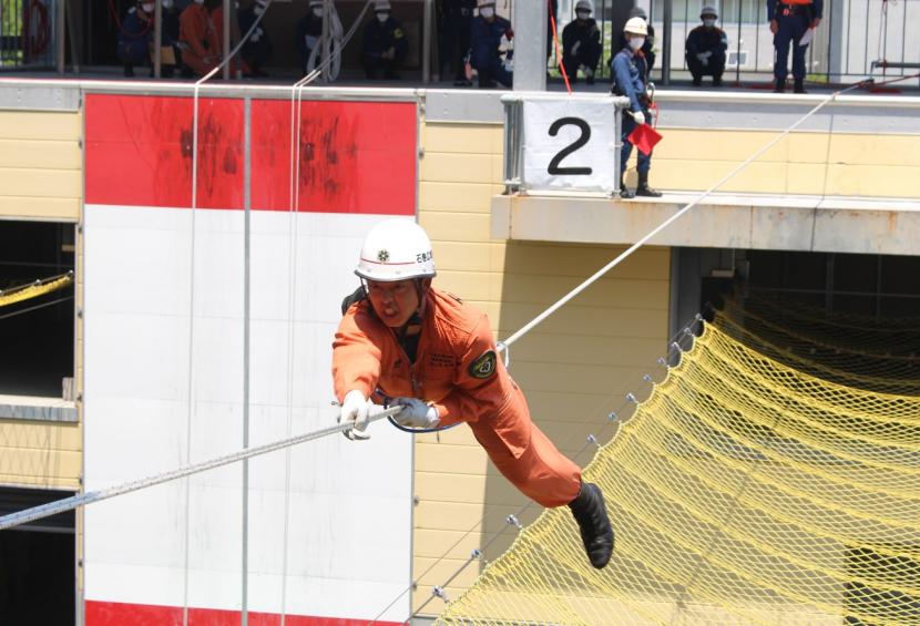 ロープ渡過