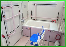 ADLシミュレーター浴室ユニットの写真