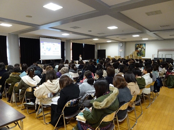 田子中学校で実施したe-ネット安心講座の様子2