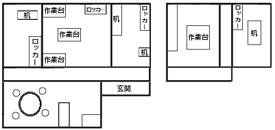 ワークスペースぽぽ見取り図