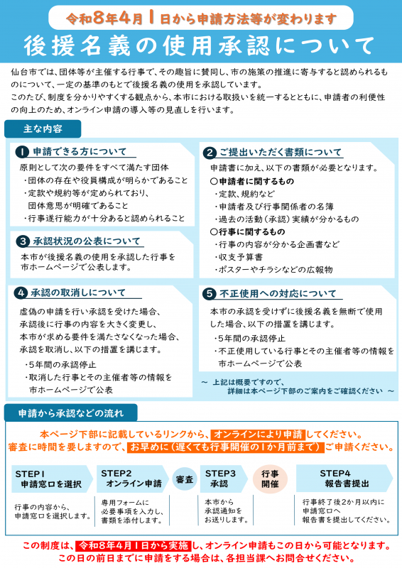 名義後援冒頭フライヤー