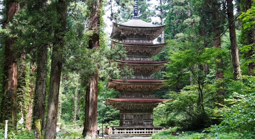 鶴岡市_羽黒山五重塔