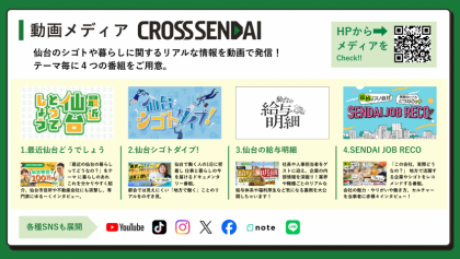 動画メディアクロスセンダイ