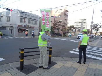八軒小路における街頭キャンペーンの様子2