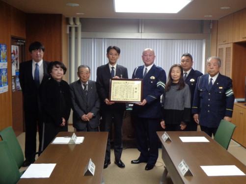 「讃辞」伝達式にご出席の方々