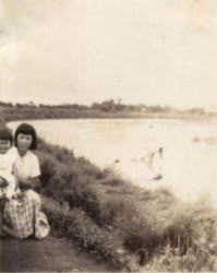 昭和28年に若林で撮影した写真