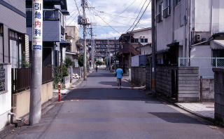 裏柴田町の様子の写真
