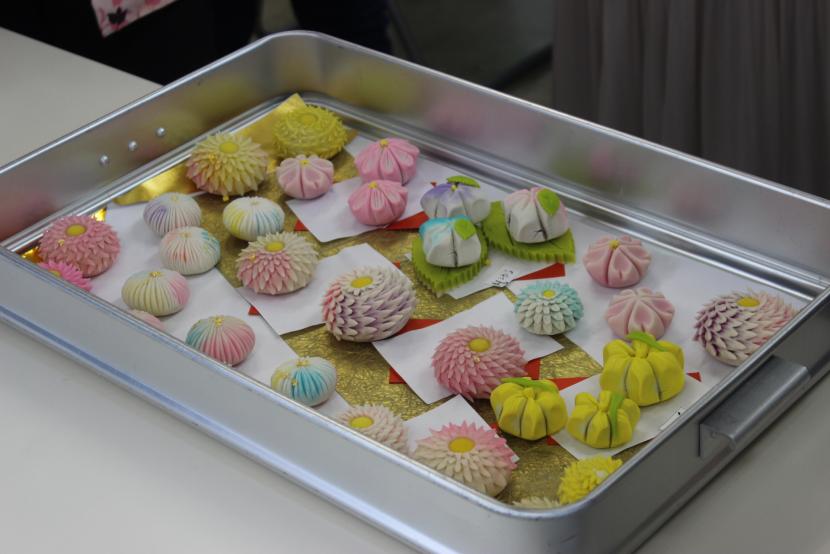 和菓子づくり