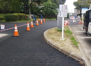 植栽前のふるさと広場