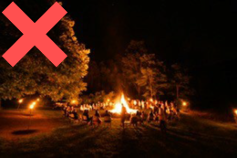 キャンプファイヤー