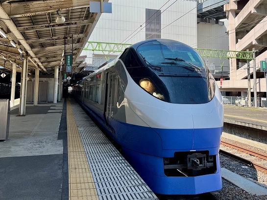 特急ひたち号の運転台乗車