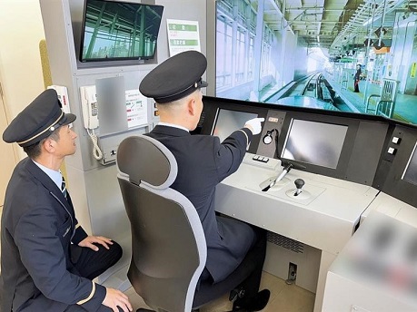 新幹線運転シミュレーター体験